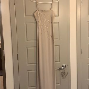 Cream formal dress